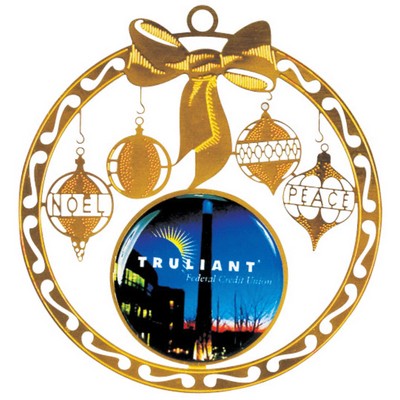 QUIKTURN Ornament Wreath Holiday Ornament - 5 Day Production