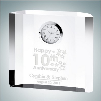 Fantasy Block Optical Crystal Clock