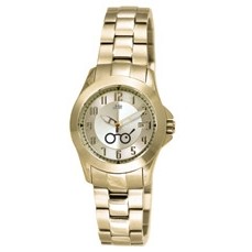 Intrigue Gold Tone Stainless Steel
