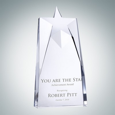 Supreme Star Optical Crystal Award (Small)