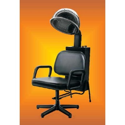 Hair Dryer Chair Metal Photo Magnet (2 1/2"x2 1/2")