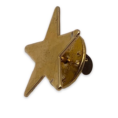 Flat Star Lapel Pin