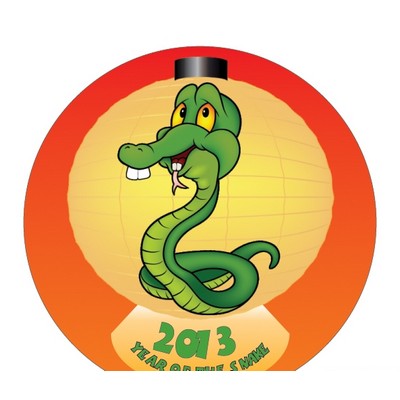Chinese New Year/Year of The Snake Paper Coaster