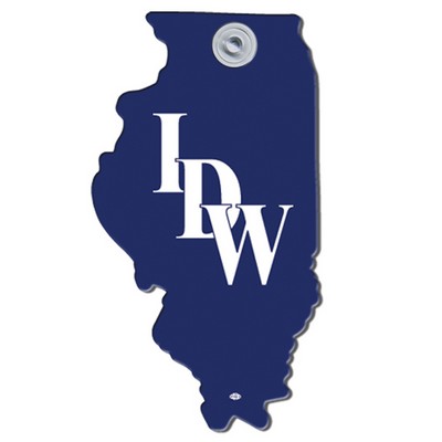 Illinois State Paper Window Sign (Approximately 8"x8")