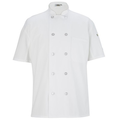 Mesh Back Chef Coat-10-Buttons - Unisex