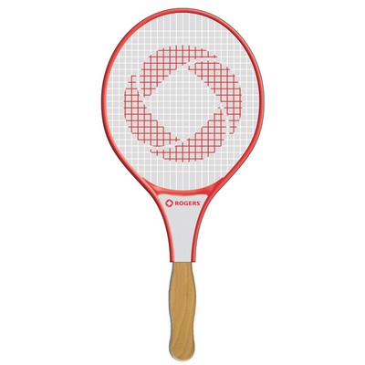 Racket Hand Fan Full Color (1 Side)