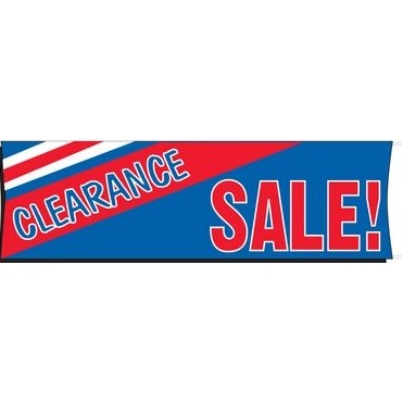 Heavy-Duty Giant Scrim Banner (Clearance Sale!) (3' x 10')
