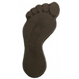 Large Chocolate Foot Print