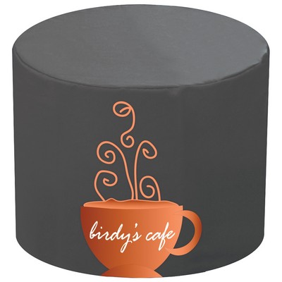 37.4" x 28.7" Round Fitted Style Table Cover