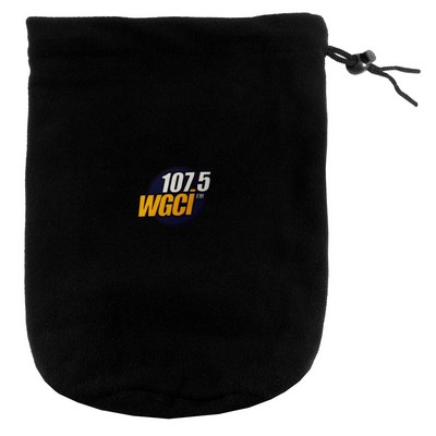 Fleece Drawstring Bag