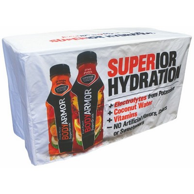 Table Cover Fitted w/ Full Dye Sublimation (4' - 300 D)