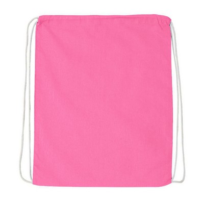 Q-Tees¨ Cotton Economical Sport Back Pack (Blank)