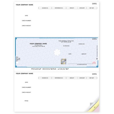 Laser Accounts Payable Checks - DacEasy® Compatible, High Security (1 Part)