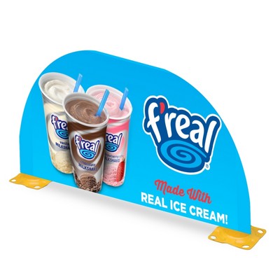 Fabric Double Bollard Cover 47"W x 21.5"H