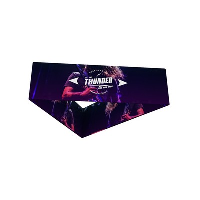 Triangle Premier Hanging Banner Double-Sided - 10'x3'