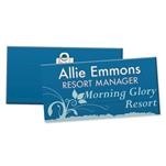 6-8.99 Square Inch Full-Color and Engraved Badge