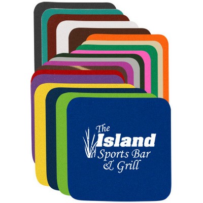 4" Squared Foam Coasters