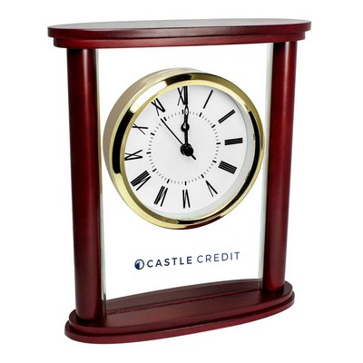 Wood Column Alarm Clock