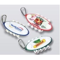 2 1/8" Golf Tee Holder (4-Color)