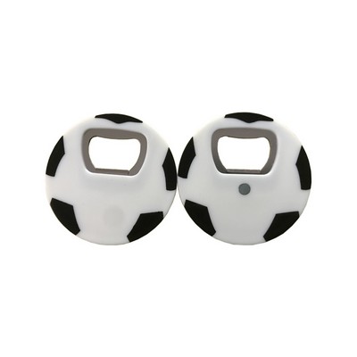 Soccer ball shape beer bottle opener