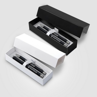 Bowie Softy Ballpoint & Rollerball Gift Set - Laser