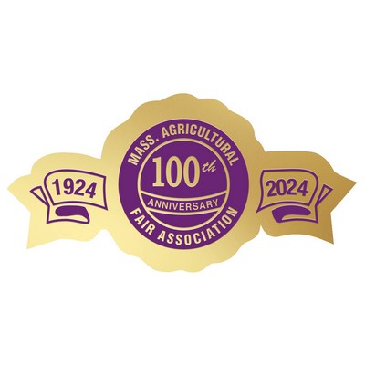 Occasion Roll Label | Circle | 1 1/4" x 2 1/2" | Side Banners | Foil Papers