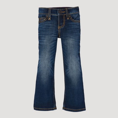 Wrangler® Premium Patch® Girls' Medium Blue Boot Cut Jeans