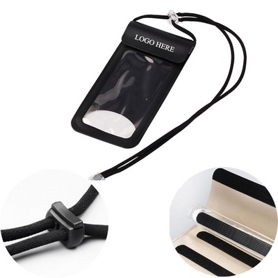 PU Leather Waterproof Cell Phone Pouch