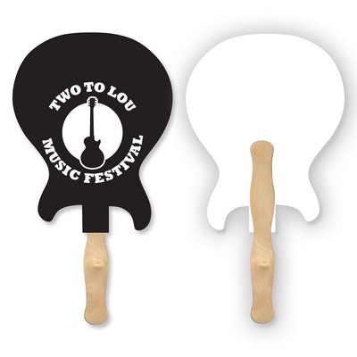 Lightweight Electric Guitar Shape Hand Fan