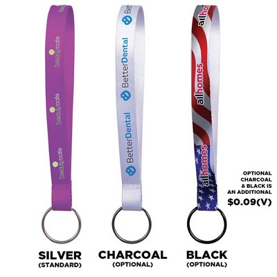 1/2" Sublimation Key Chain Lanyard (QuickShip) 12-16 Days