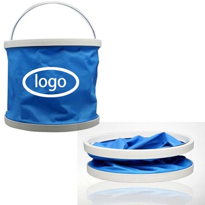 Folding bucket foldaway bucket
