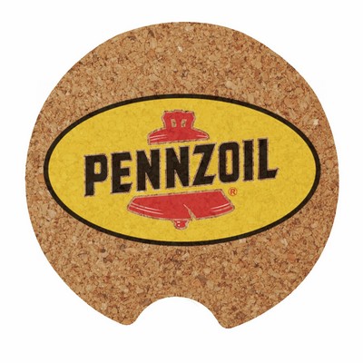 Cork Coaster, 2.5" Car, Digital