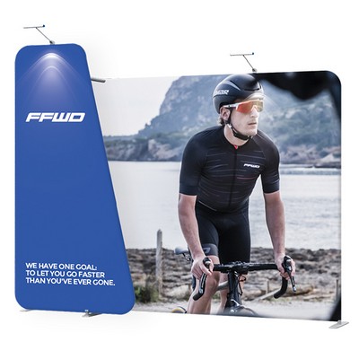 10' Standoff Tension Fabric Backdrop Graphic Kit