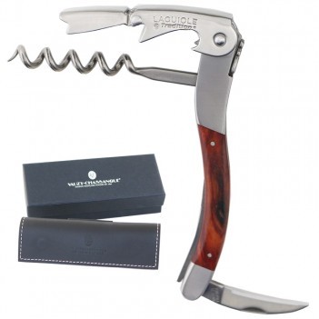 Laguiole Tradition® Corkscrew w/Rosewood Brown Handle