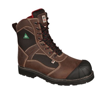 Big Boss 8" Steel Toe Work Boots