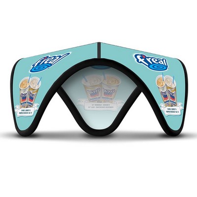 Monaco Inflatable Tent V Shaped, 20' x 12'H x 10'L
