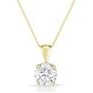 Jilco Inc. 0.25 Carat Yellow Gold Diamond Necklace