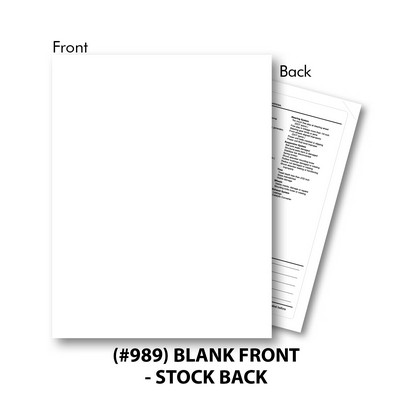 Outdoor Buyers Guide (Blank Front/Stock Back)