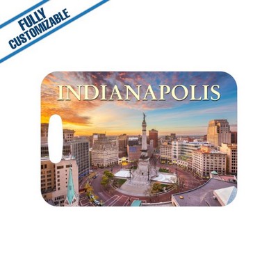 2.75X4" - Rectangle - Frp Gloss Bag Tag - 2-Sided - Strap Not Included