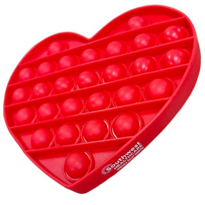 Fidget Popper Heart Shaped Board