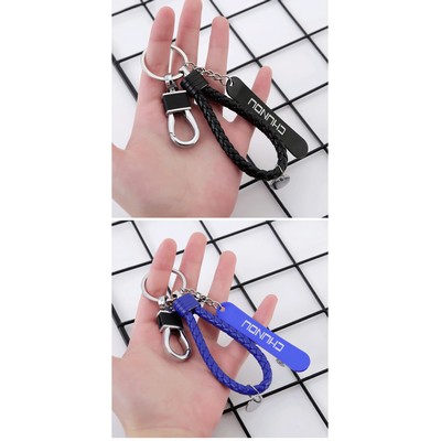 Metal scooter bottle opener keychain