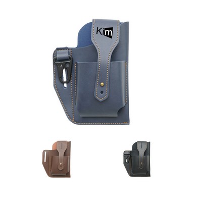 Retro Belt Waist Men's Bag