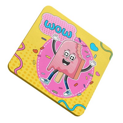 PVC Custom Flat Soft Magnet - 2D One Sided Design