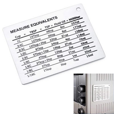Professional Measurement Refrigerator Magnet