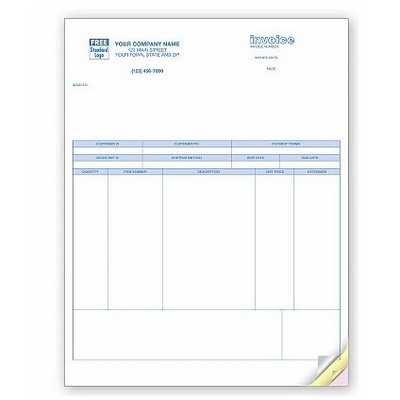 Laser Classic Product Invoices (1 Part)