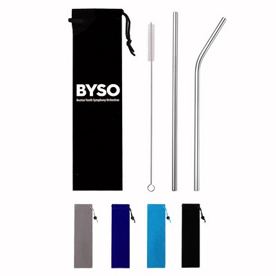 Stainless Steel Straw Kit