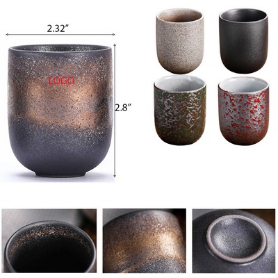 Japanese Style Kiln Glazed Porcelain Cup