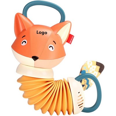 Fox Accordion Baby Toy Early Music Educational Accordion Toys