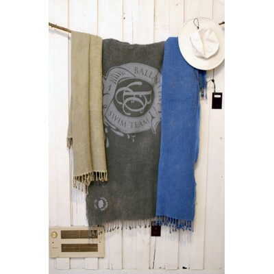 Teema Waffle Weave Beach Towel