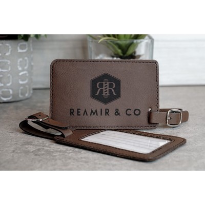Leatherette Luggage Tags